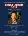 Ogura Flyer 2025: Professor Adam Sobel, Columbia University